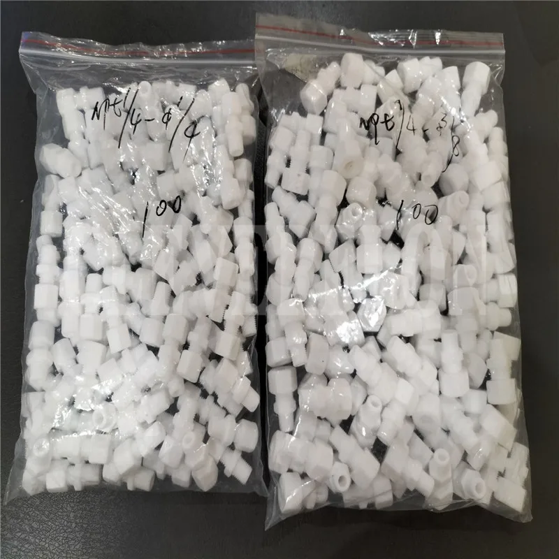 NPT1/4 конец 3/8 ПРЯМОЙ СОЕДИНЕНИЕ PTFE F4 фитинг | Канцтовары для офиса и дома