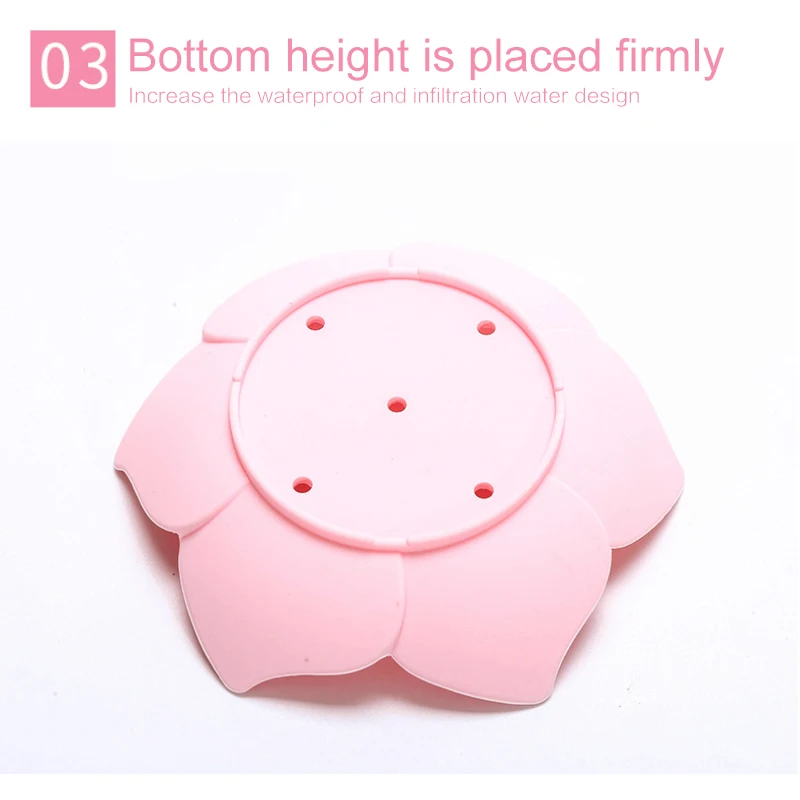 Креативный силиконовый держатель для мыла нескользящий влагостойкий поднос