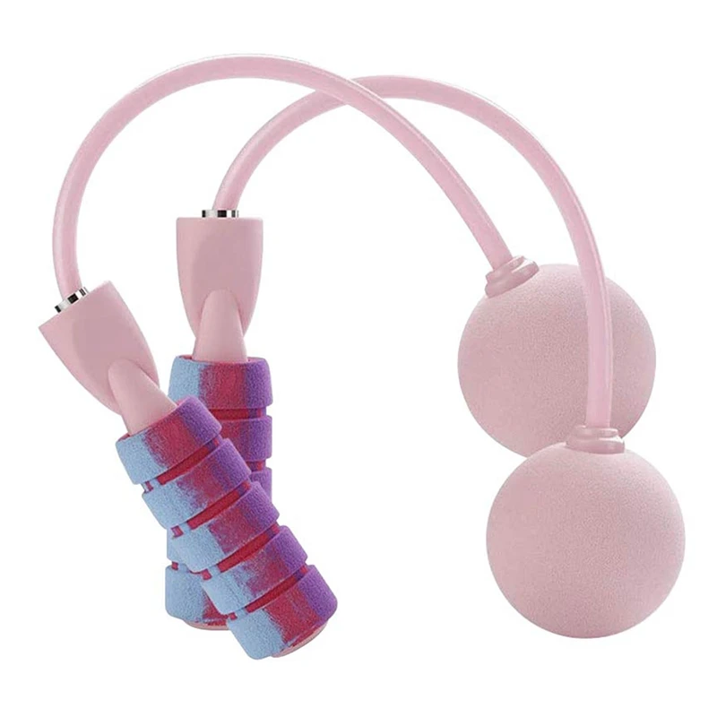 

Jump Rope Weighted Cordless Training Ropeless Bod Rope for Fitness Length Adjustable Skipping Rope Sponge Handles