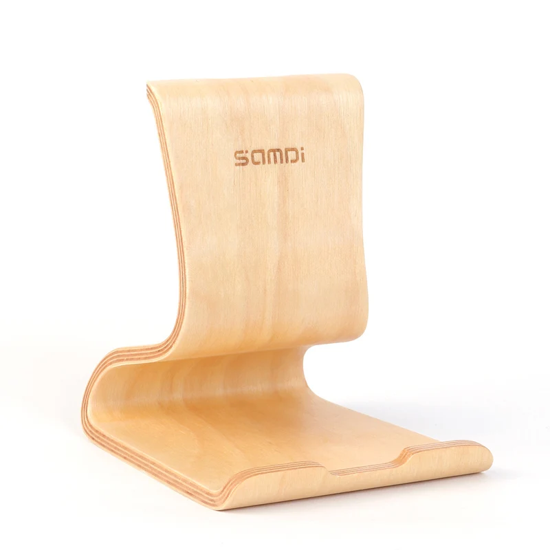 samdi universal holder wooden stand mobile phone stand holder for ipad mini ios android smartphone tablet free global shipping