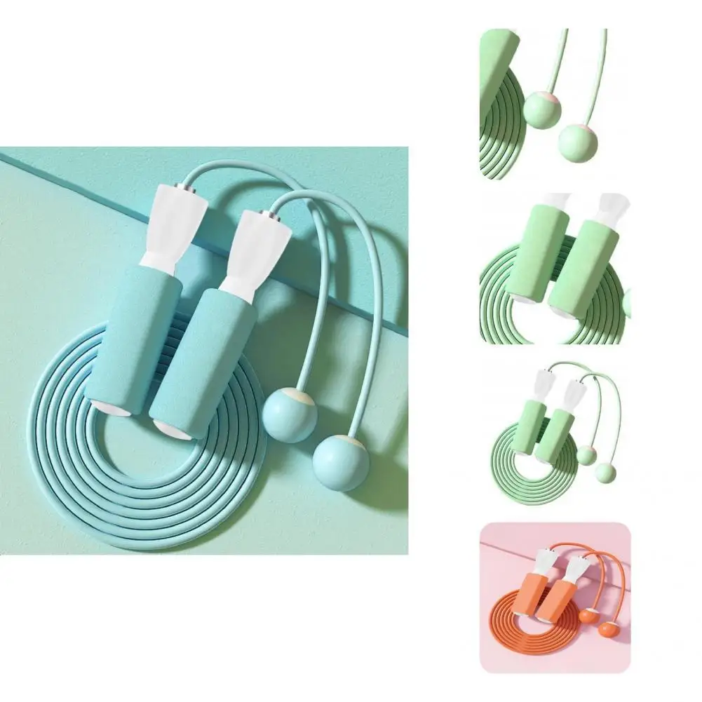 

Useful Sponge Handle Cord Adjustable Length Training Jump Rope for Exercise Training Jump Rope Workout Jump Rope