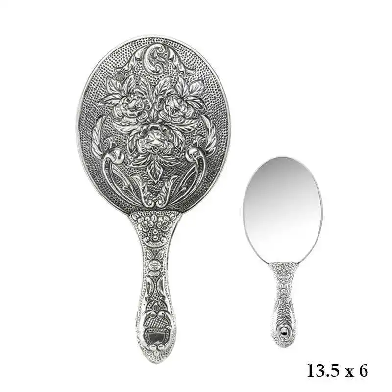 

Rose Motif Hand Mirror