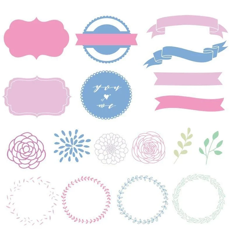 Naifumodo прозрачные штампы резиновые для рукоделия скрапбукинг альбом декор новые