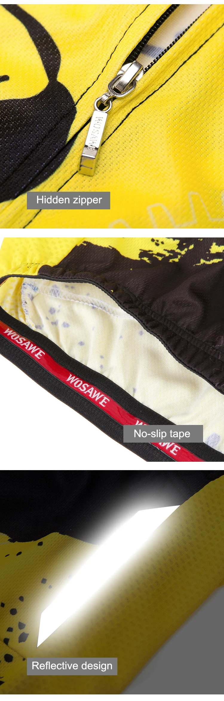 Светоотражающий велосипедный жилет WOSAWE майка без рукавов одежда для гонок