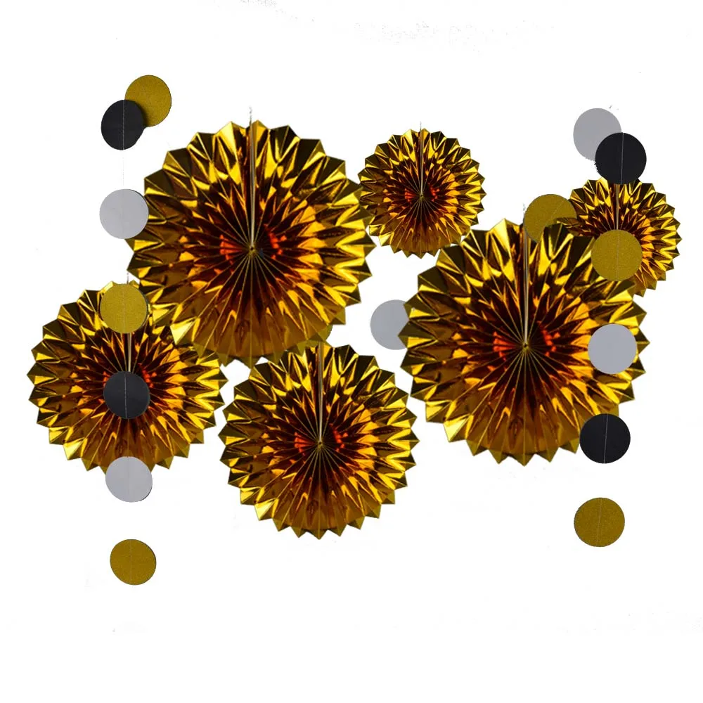 Красный черный желтый набор висячая бумага ремесло для китайского Нового года