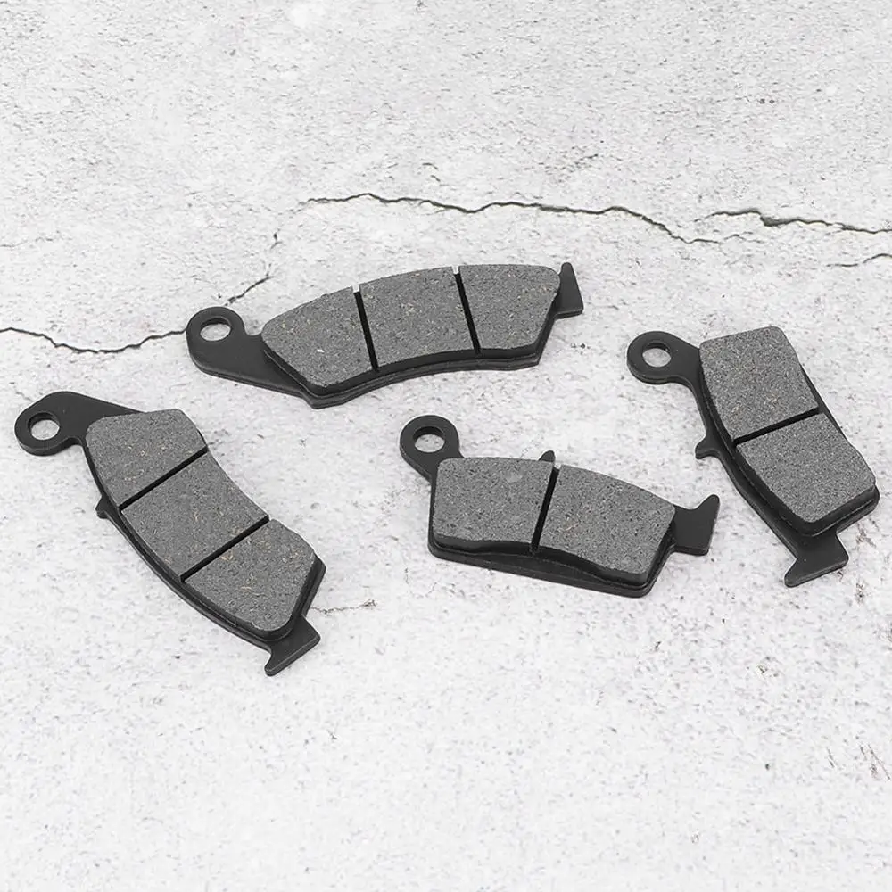 4 шт. передние и задние тормозные колодки для мотоцикла железная универсальная