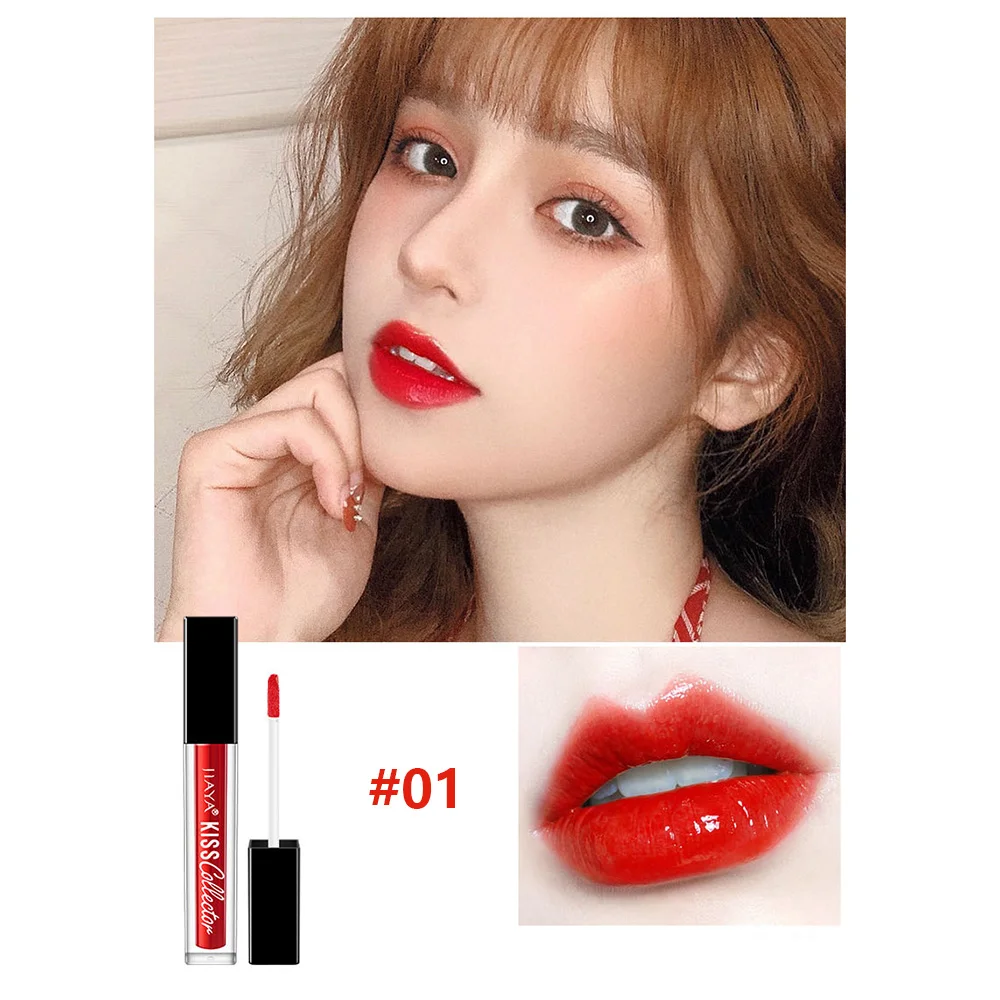 Увлажняющий блеск для губ Кристальное желе увлажняющее масло защита глянцевый