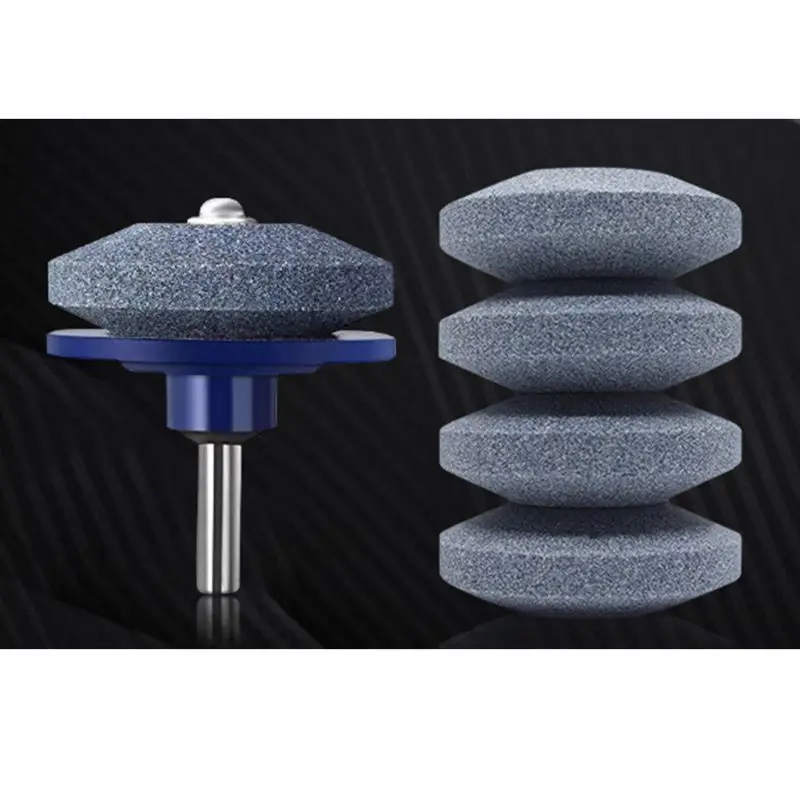 

Universal Lawn Mower Blade Lawnmower Sharpener Grinder Wheel Stone Grinding Tool U4LB