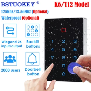outdoor ip68 waterproof rfid keypad touch access control system rainproof wg2634 125khz 13 56mhz access controller keyboard free global shipping
