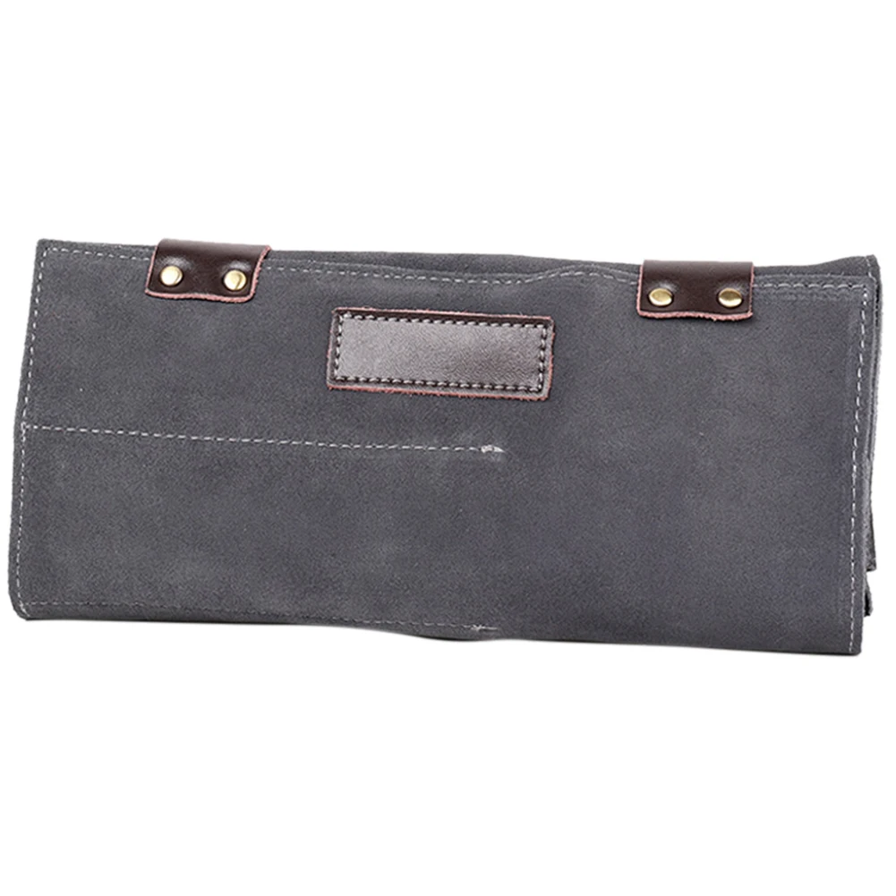 Парикмахерские кожаные ножницы сумка для салона расчески складной рулон резки