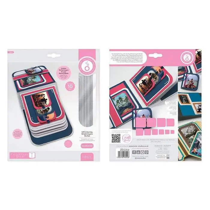 

Metal cutting dies cut die lifes journey simple layers mold card Scrapbook paper craft knife mould blade punch stencls