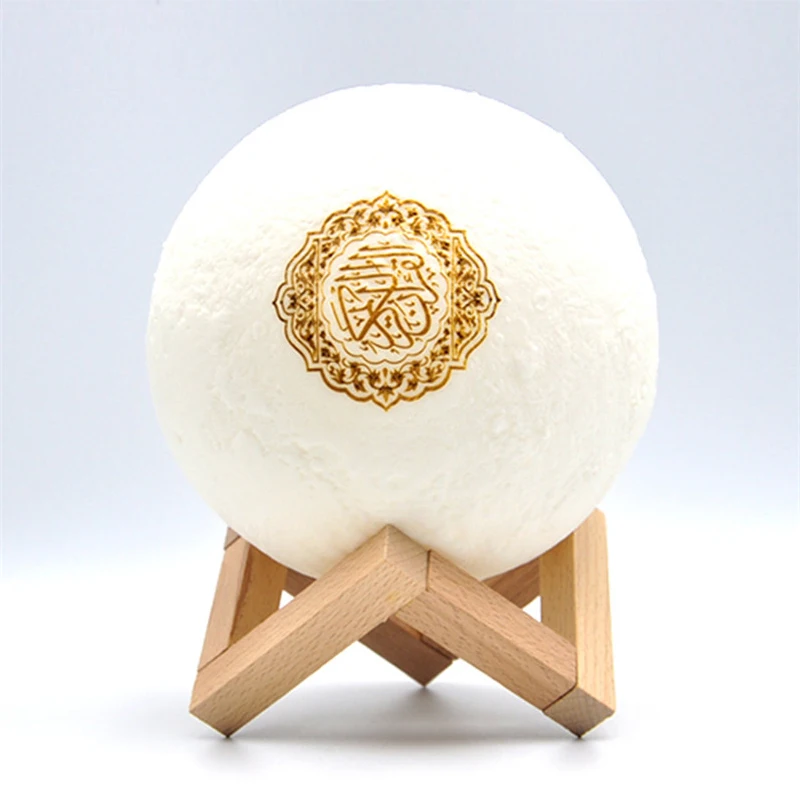 

Telawah Wireless Bluetooth Veilleuse Coranique Quran Speaker Night Light Home Decoration Muslim Gift Lamp With Remote Control