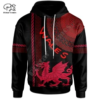 tessffel country emblem flag wales cymru dragon tattoo art newfashion tracksuit 3dprint menwomen harajuku streetwear hoodies 22