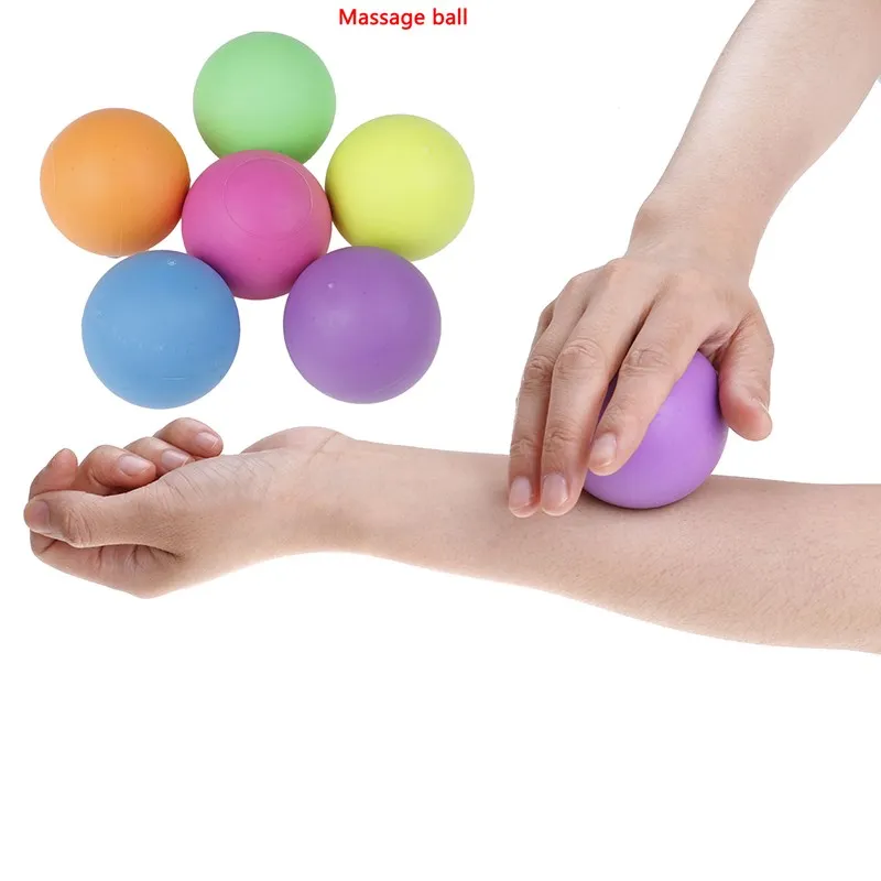 

1 Pcs Yoga Fitness Massage Ball TPE Rubber Trigger Point Relaxation Self Massage