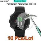 10 шт для Garmin Forerunner 45 45S смарт-часы с уровнем твердости 9H твердость 2.5D ультра-тонкий закаленное защитная стеклянная пленка для экрана гвардии