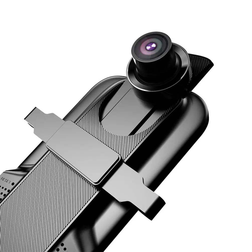 T12+ 9.66 inch Touch Screen DVR Car Camera Dual Lens Dash Cam Driving Recorder Night Vision DVR