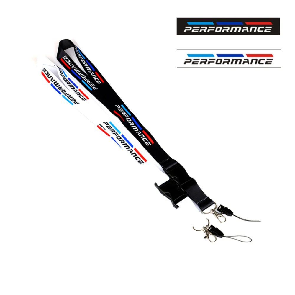 Lanyard for Car Keys ID Holders Cell Phone Neck Straps car keychain Performance For BMW E46 F30 E90 E60 F20 F10 E36 E39 E87 G30 |