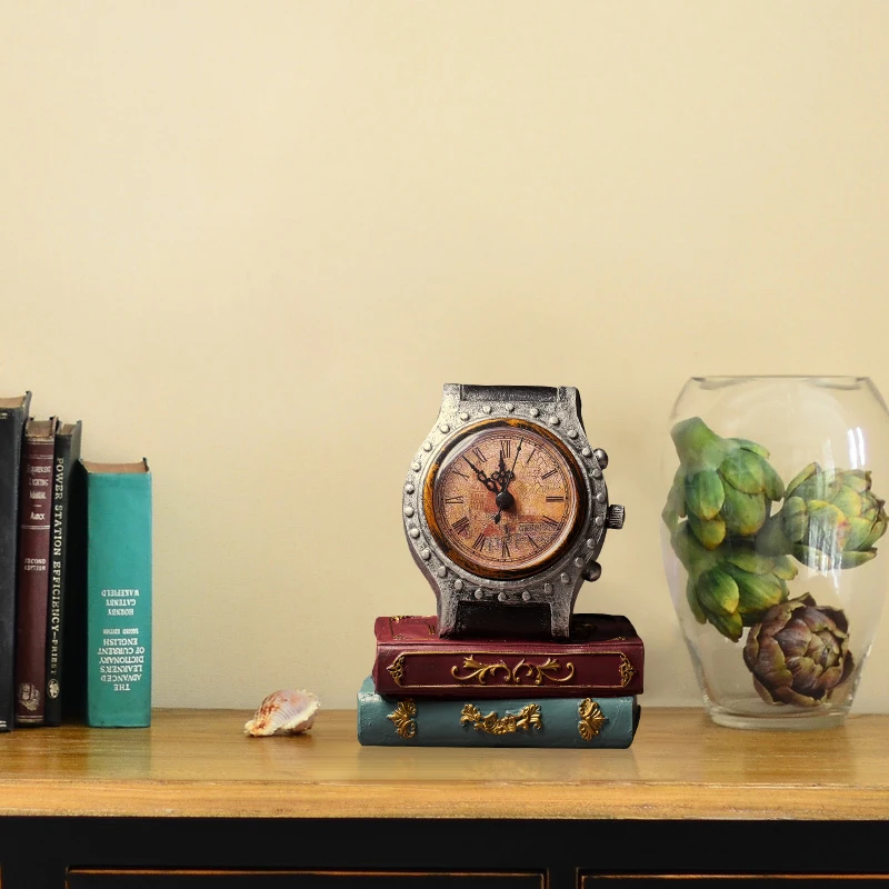 Часы в стиле ретро настольные украшения для дома кабинета офиса индивидуальные
