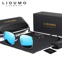 lioumo fashion cat eye sunglasses for women polarized sunglasses men anti glare driving eyewear classic design uv400 zonnebril