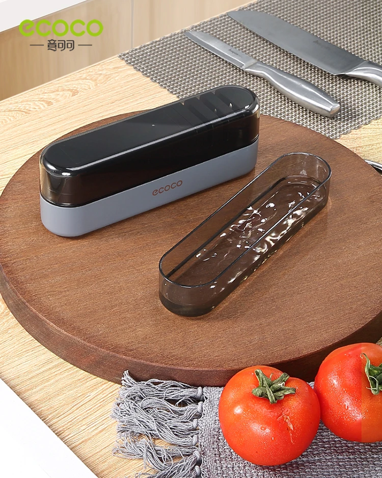 Точилка для ножей ECOCO бытовая быстрая точилка кухонные аксессуары 4 этапная