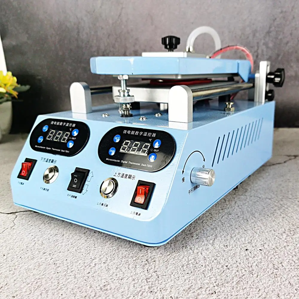 Прямой сепаратор экрана нагревательный аппарат для телефона стекло TBK 268