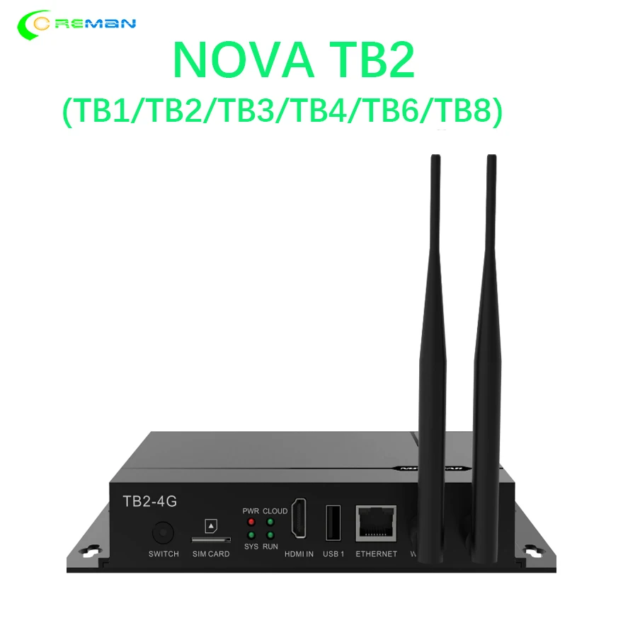 Nova карта отправки с поддержкой Wi Fi TB2 мультимедийный плеер nova star controller TB1 TB3 TB4 TB6 TB8