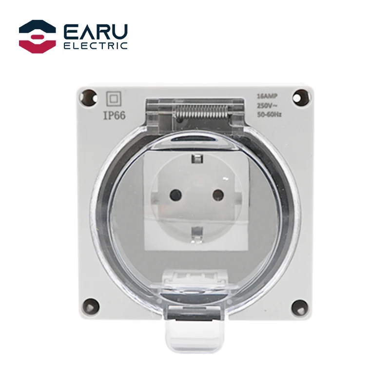Немецкое Европейское стандартное IP66 16A погодостойкое высокопроизводительное