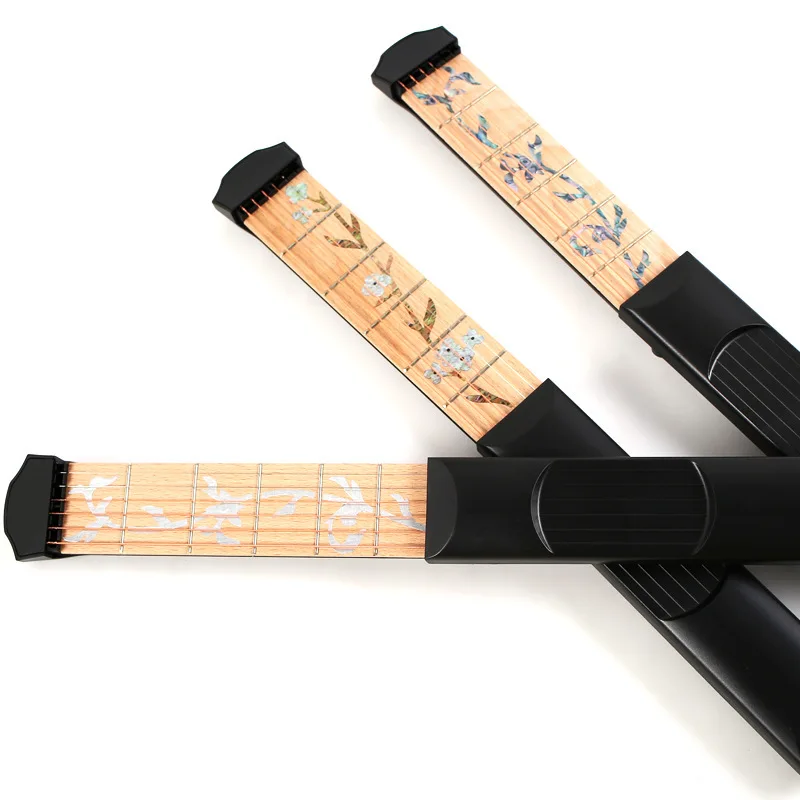 

Introduction to Pocket Guitar Portable Strumming, Voice Beginners, Chord Finger Trainer, Climbing Grid Scale Practice