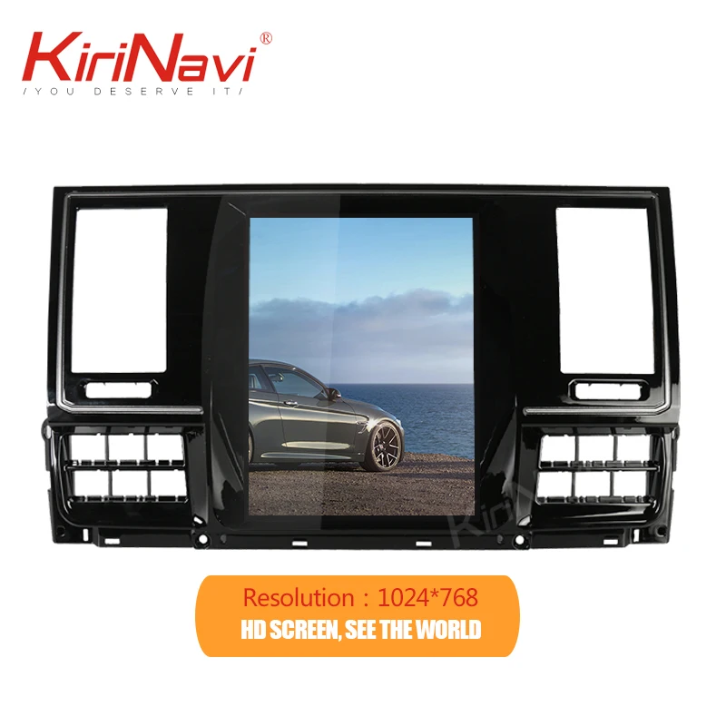KiriNavi 10 4 inch вертикальный Экран Tesla Стиль 1 Din Android 9 0 автомобиль радио для VW Volkswagen T6