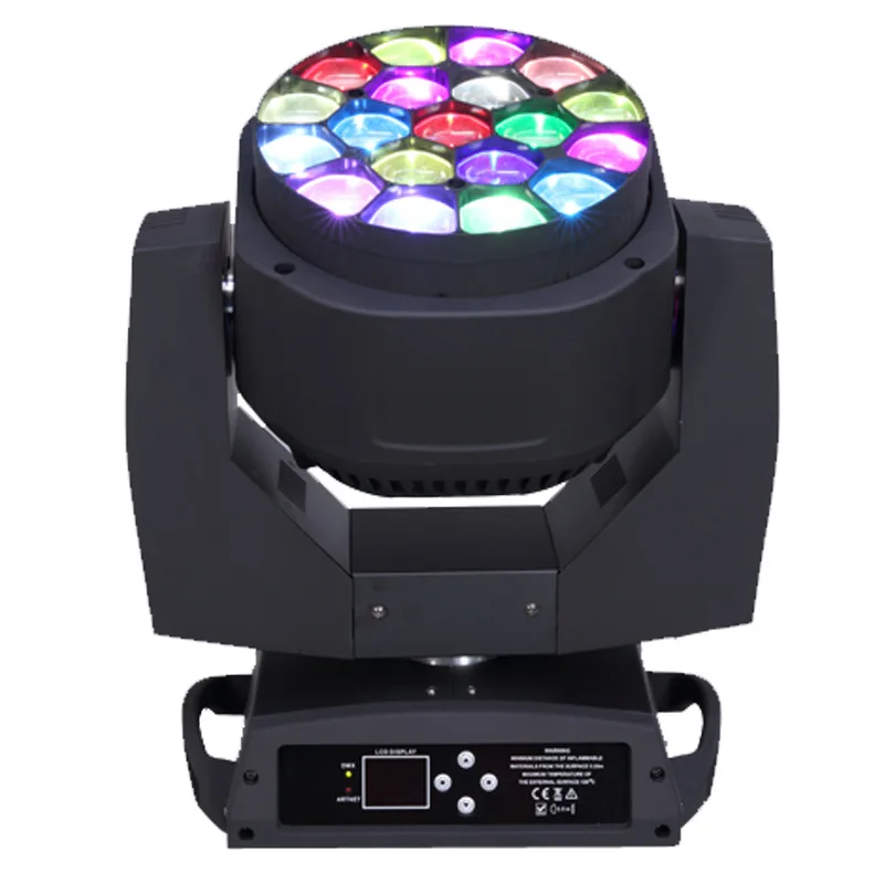 Сценисветильник прожектор DMX с большими пчелиными глазами 19x15 Вт 4 в 1|Эффект