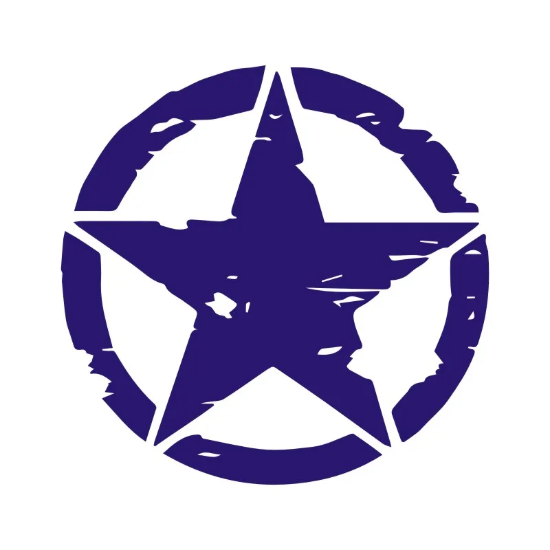 15*15 см стикер для автомобиля военный армейский Звездный капот s и наклейки