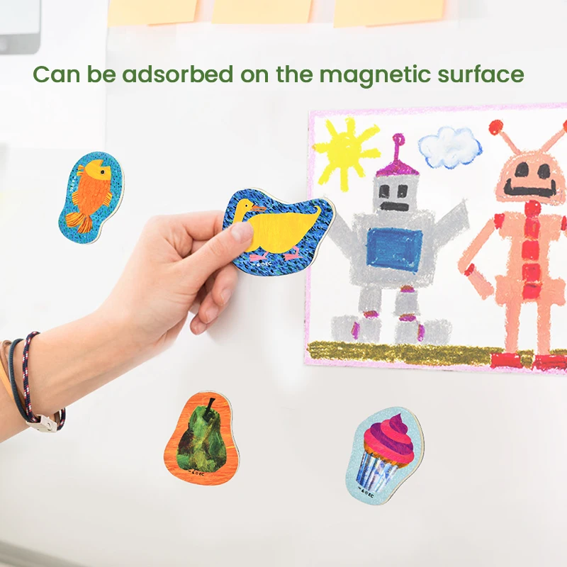 Детский Развивающий Пазл Mideer креативный познавательный голодный магнитный