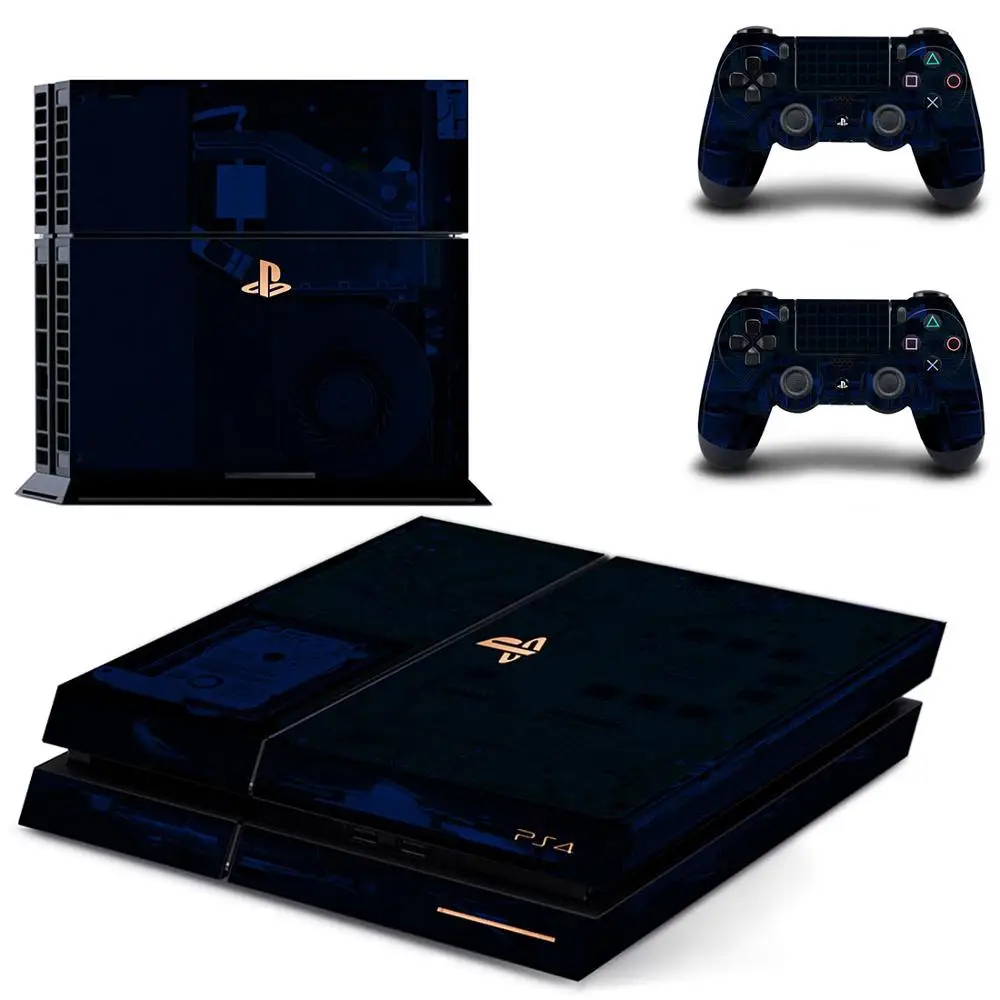 Наклейка для консоли PS4 полное покрытие Виниловая наклейка PlayStation 4 и