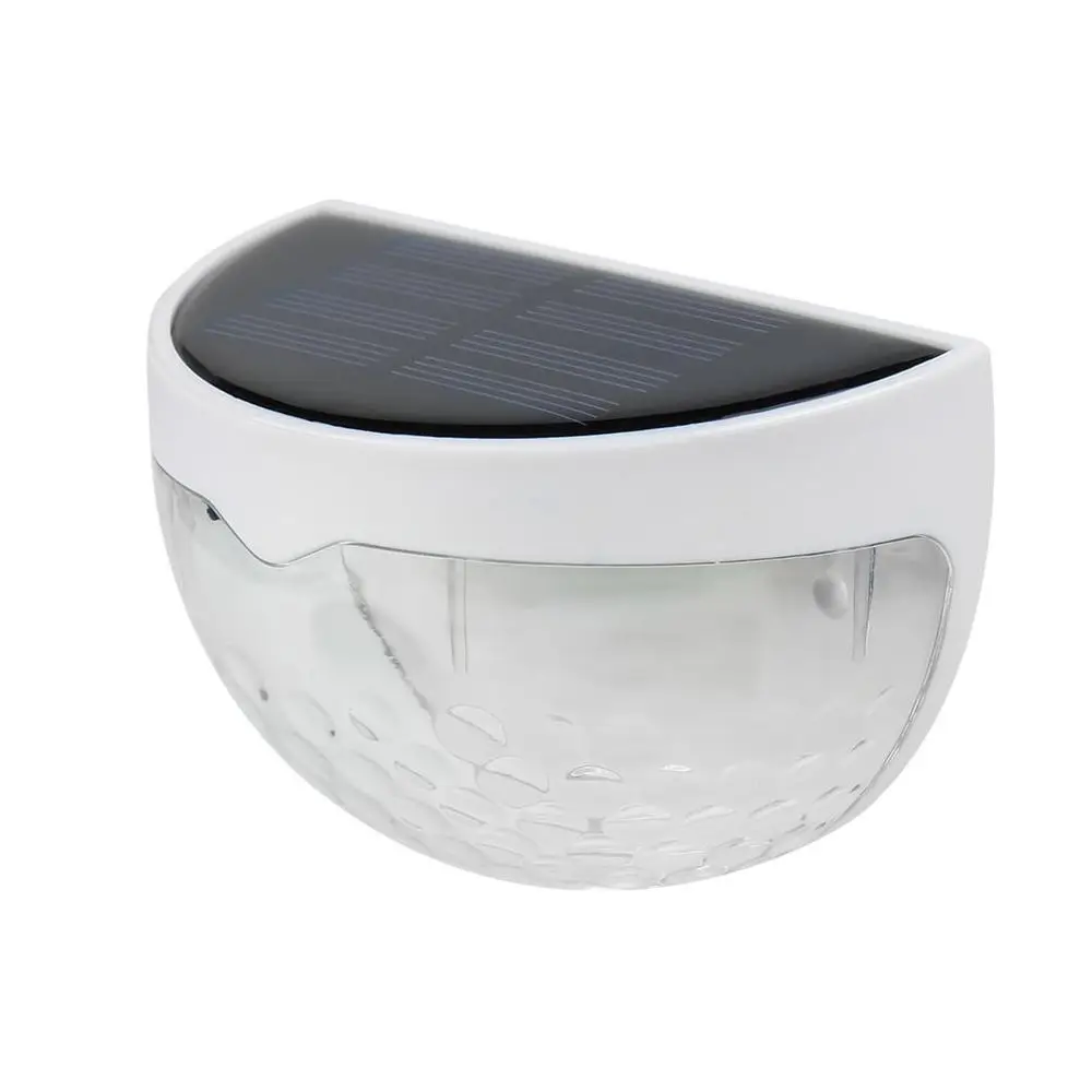 

Solar light outdoor waterproof semicircular fence lamp water drop effect wall lamp garden lamp corridor lamp staircase lamp