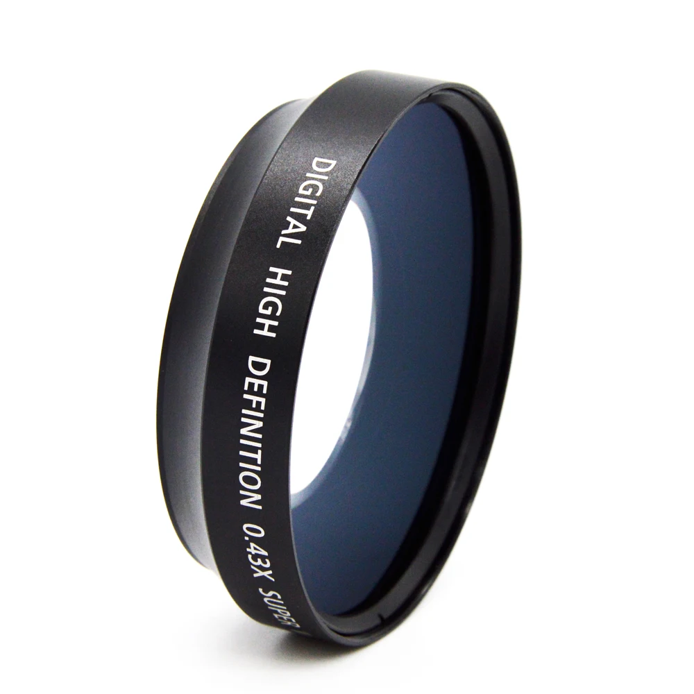 0.43X Wide Angle Lens with Macro for 72MM DSLR Camera Black | Электроника