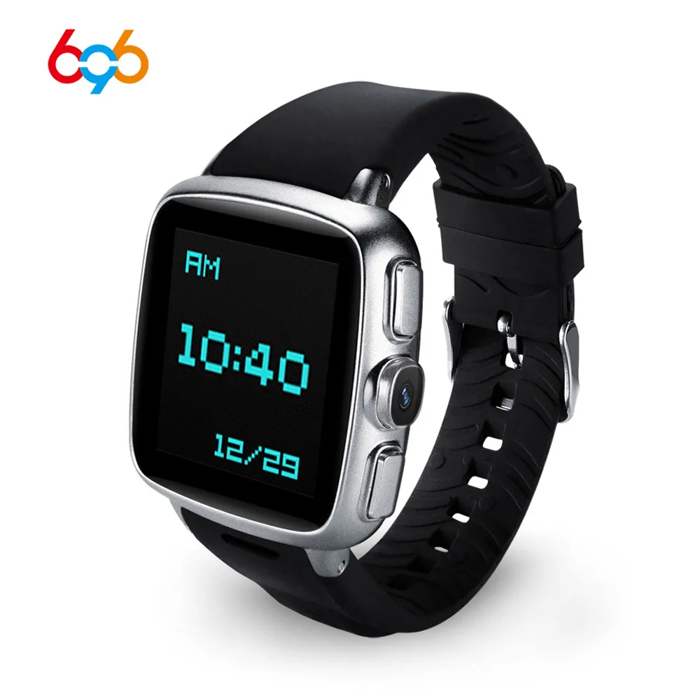 696 Z01 3g WCDMA Android система Смарт-часы фитнес-трекер сна Bluetooth gps телефон Smartwatch Push Message