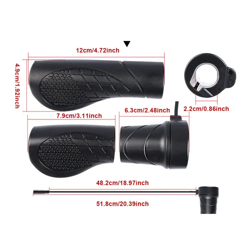 Полуповоротная дроссельная заслонка для электровелосипеда аксессуары Bafang BBS