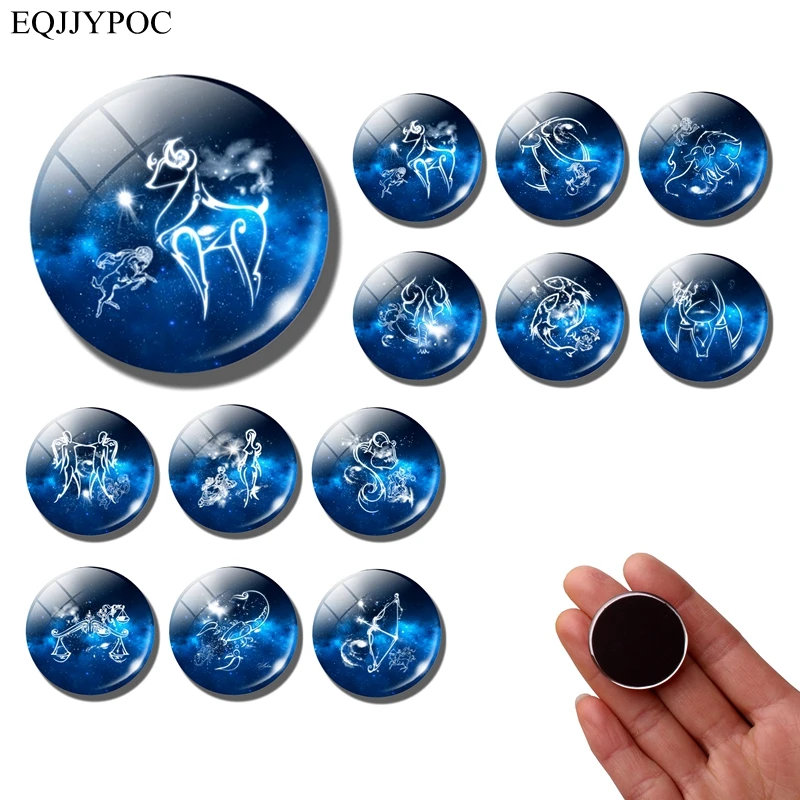 Магнит на холодильник со знаками Зодиака 30 мм|Магниты холодильник| |