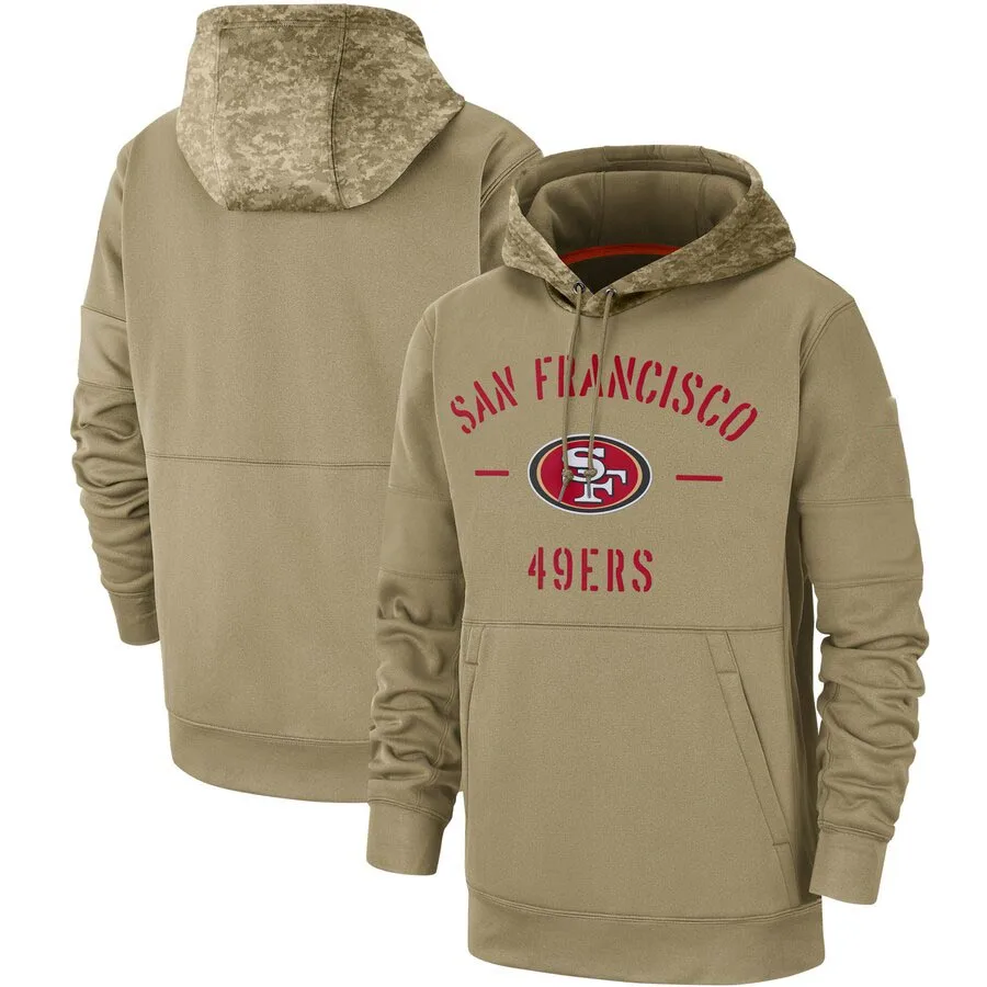 

San Francisco Salute to Service Men Sideline Therma Pullover Hoodie
