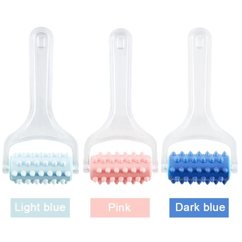 Ручной антицеллюлитный роликовый массажер акупунктурный массаж точек