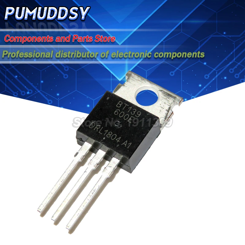 10 шт. BT139 600E 600 600V 18A Triacs RAIL TRIAC TO 220 IC|Интегральные схемы| |