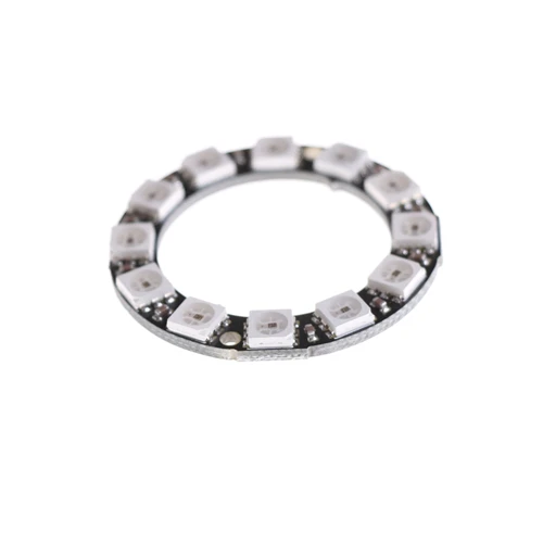 

12Bit WS2812B 5050 RGB LED + Integrated Driver Module For Arduino RGB LED Ring