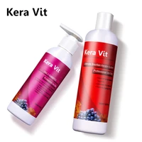 keravit 500ml brazilian straighten hair moisturizing treatment keratin 250ml daily shampoo repair damaged hair care products