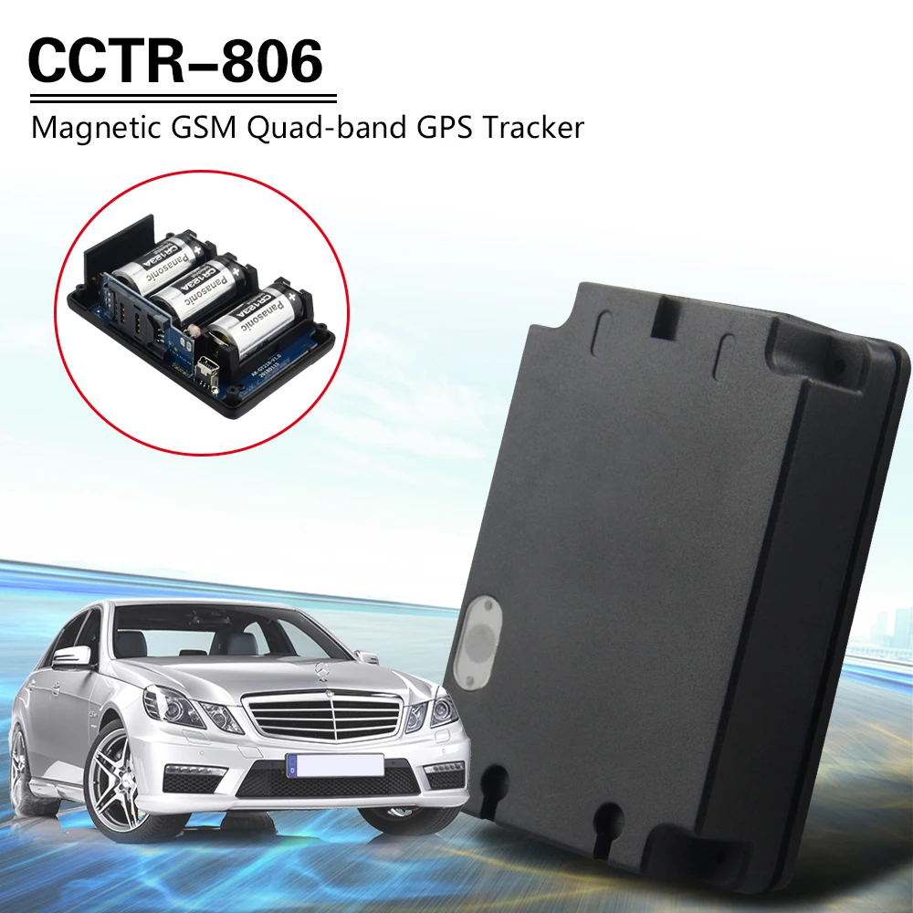 CCTR 806 Портативный GPS трекер с дополнительным магнитным GSM четырехдиапазонным