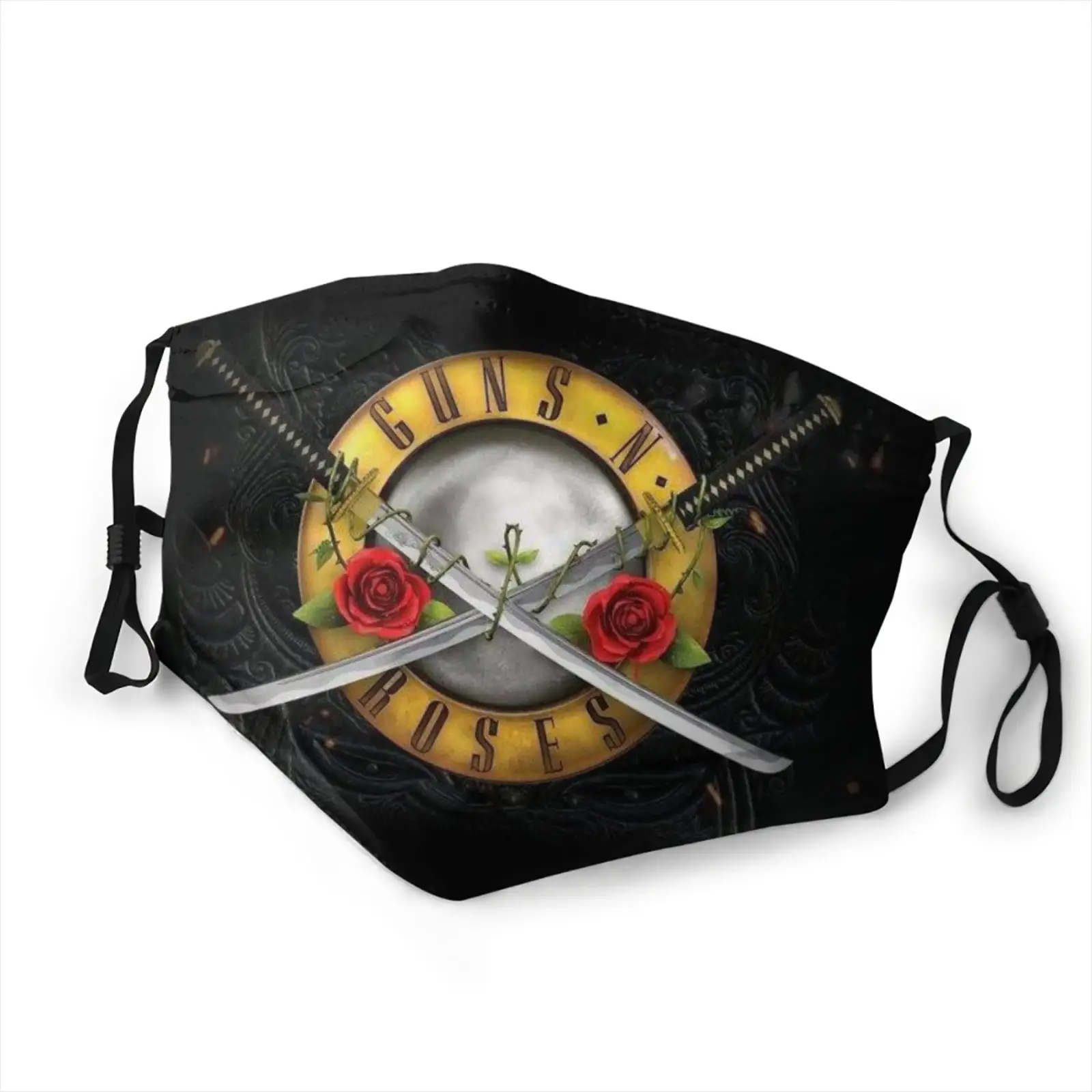 

Brand Guns N Roses Dust-proof Maska Fashion Hip Hop Women/men Reusable Face Mask Guns Tank Top Kids/adult Skull Mascaras Kpop
