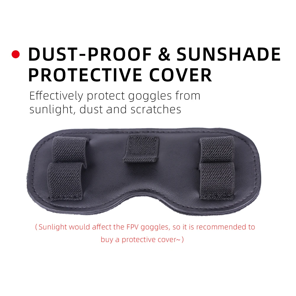 DJI FPV Flight Glasses V2 защитный чехол для пыленепроницаемый затеняющий коврик хранения