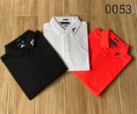 summer mens golf polo shirt sports short sleeve