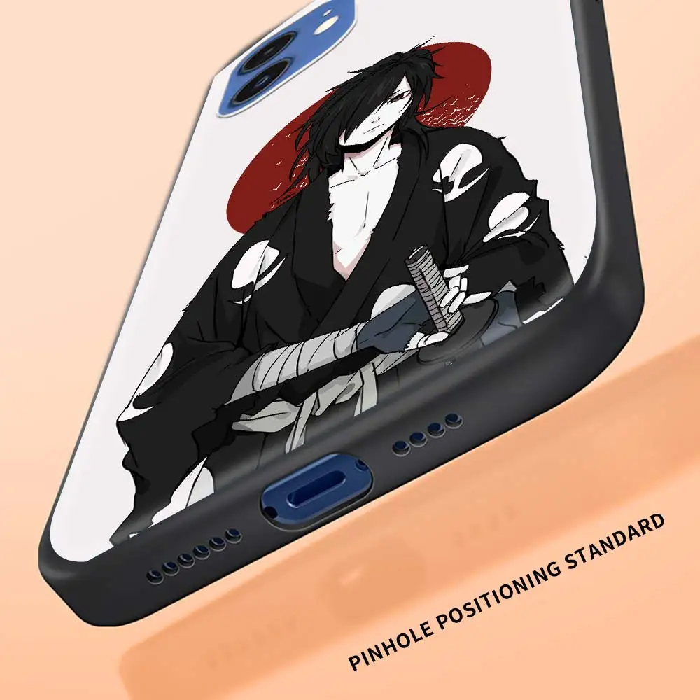 

Case For iPhone 11 Pro Shell For iphone 12 Pro Max 7 8 Plus SE 2020 X XR XS MAX Black Phone Cover Anime Dororo