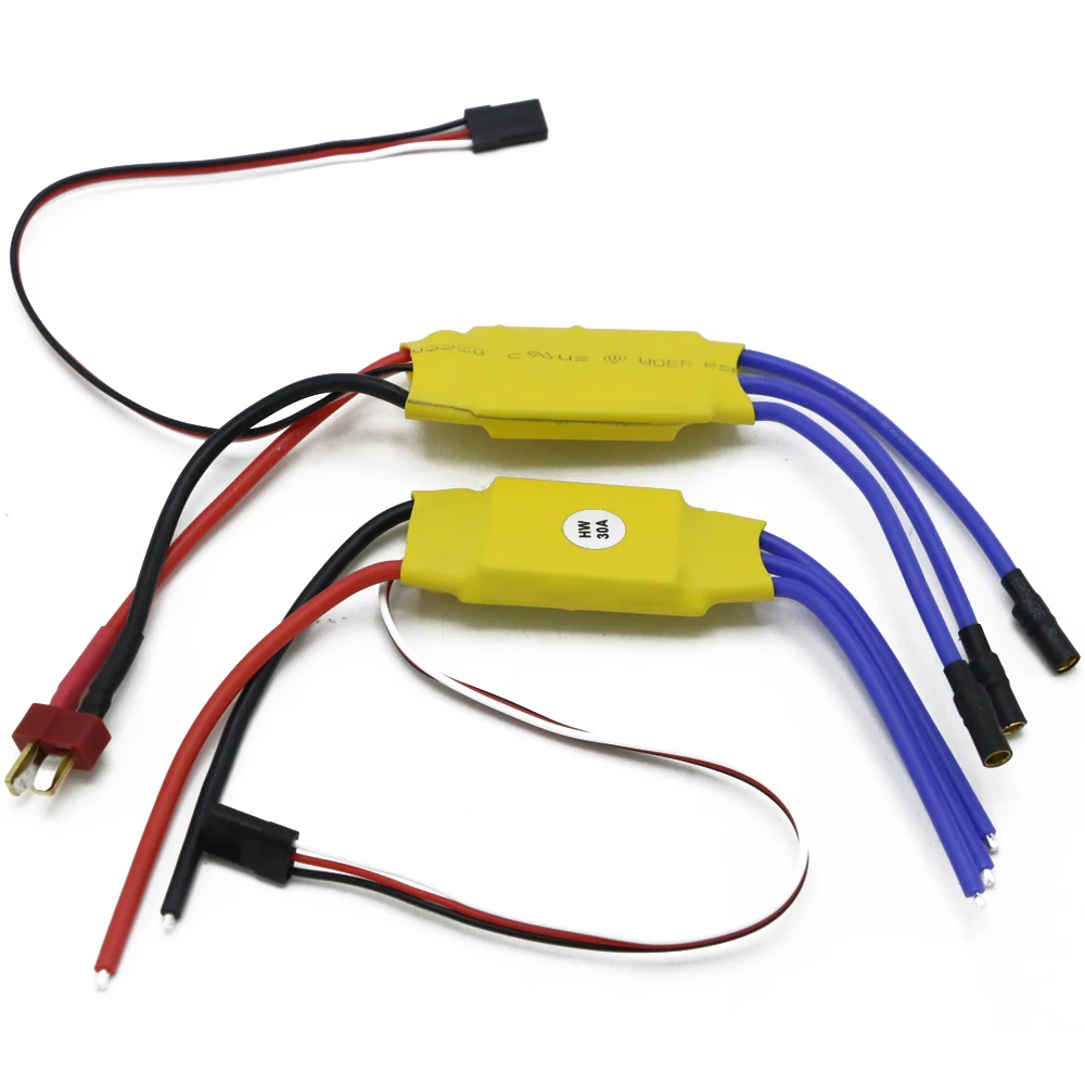 1 шт. XXD 10A 30A бесщеточный ESC Скорость контроллер с BEC для QAV210/QAV250/ZRM250/F450 самолет