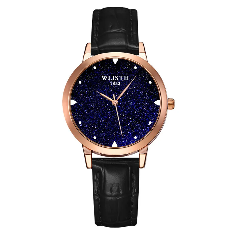 

Bright Starry Sky Watch Women's Fashion Trend Waterproof Douyin Online Influencer 2021 New Simple Casual Female Student Watch
